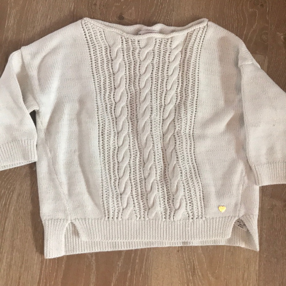 Girls Juicy boat neck sweater